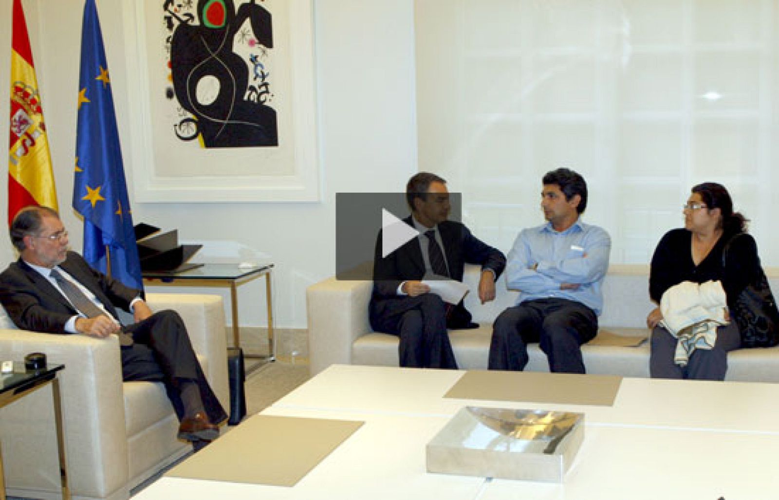 Juan José Cortés, el padre de Mari Luz, se ha reunido con Zapatero | Ver