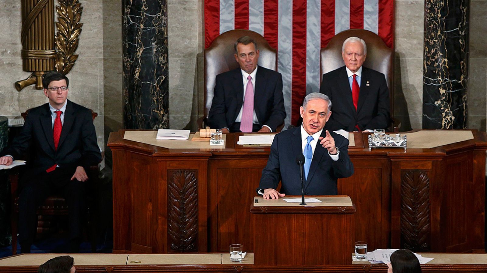 Netanyahu, ante el Congreso de EE.UU.: "Un pacto con Irán no evitará que consiga la bomba nuclear" - Informativo 24h | Ver