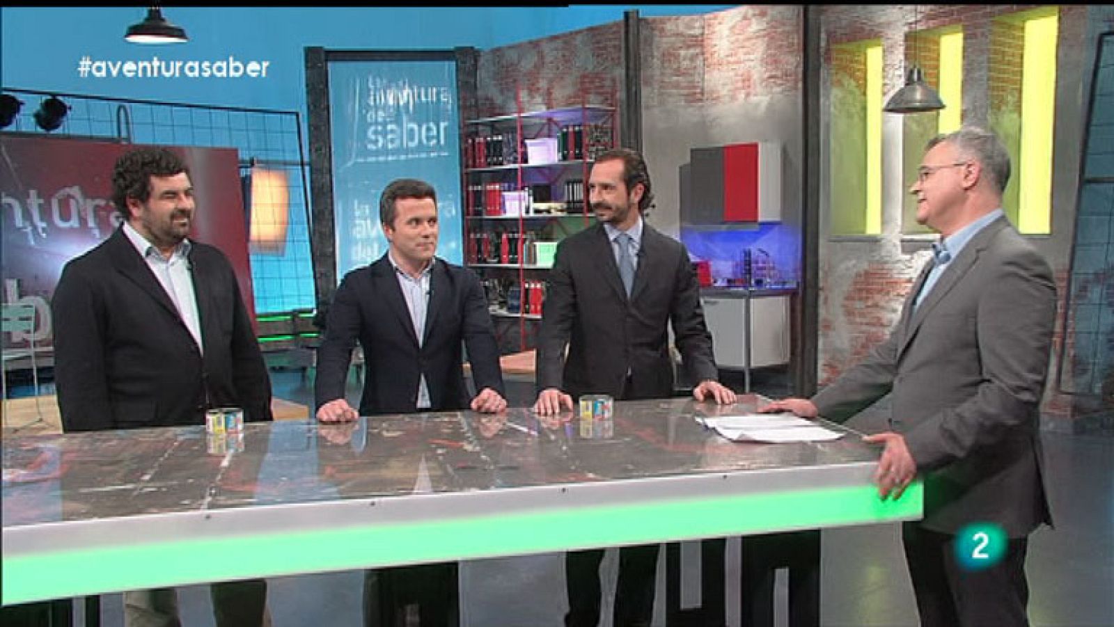 La Aventura del Saber. #ConstruyeTuEmpresa. Arturo de las Heras junto a Eduardo Ruiz de Velasco y Luis Fernando Unceta