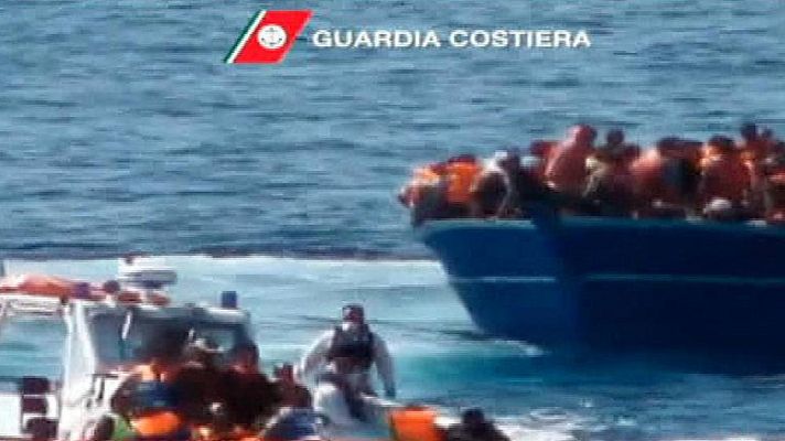 Informativo 24h - Un millar de rescatados y 10 muertos en el Canal de Sicilia