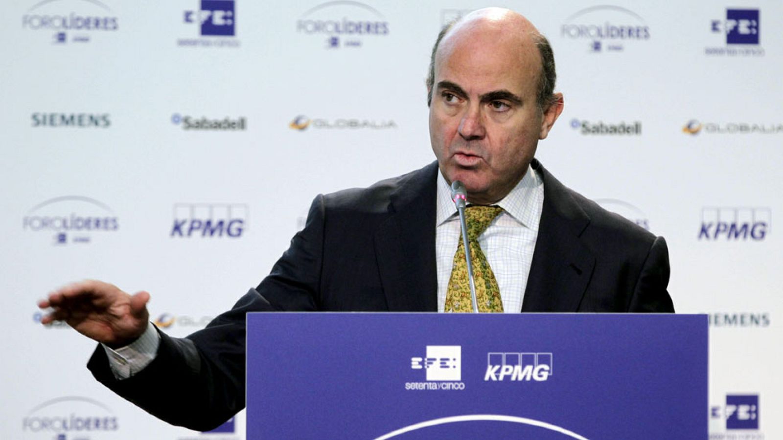 De Guindos: España podría crecer entre el 2,5% y el 3% los próximos cinco años, su potencial