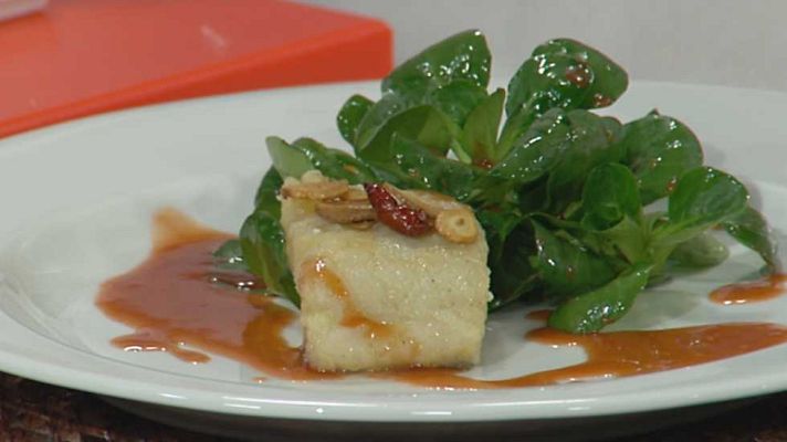 Cocina con Sergio - Bacalao con salsa de fresas