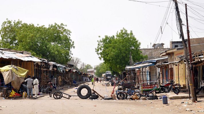 Telediario 1 - Cinco explosiones desatan el caos en Nigeria