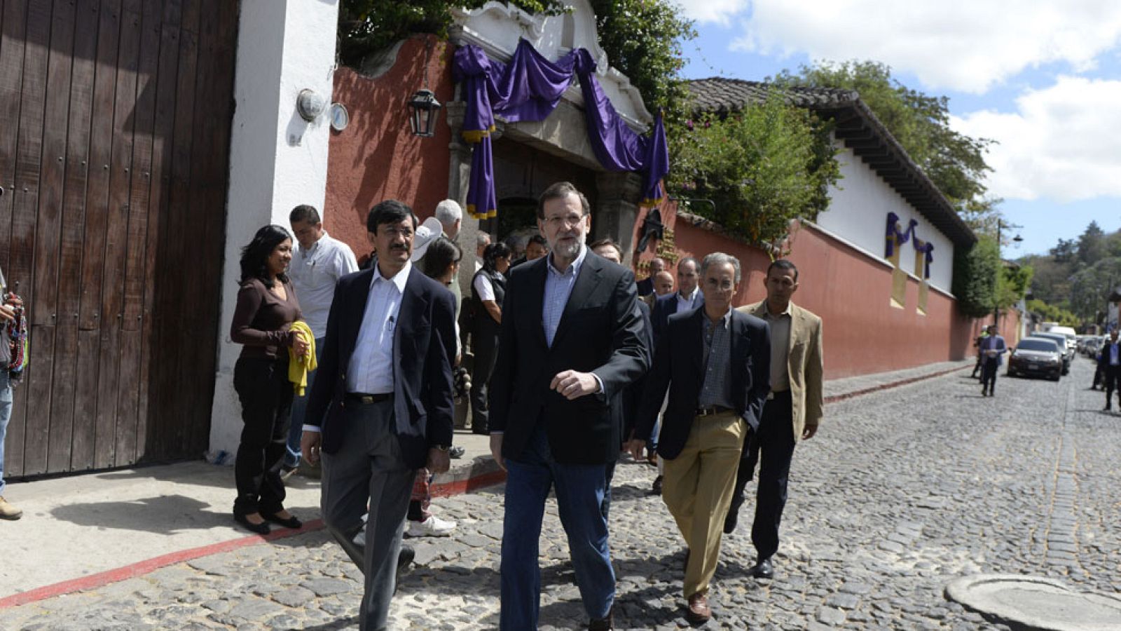 Rajoy llega a Guatemala para participar en la cumbre de países centroafricanos
