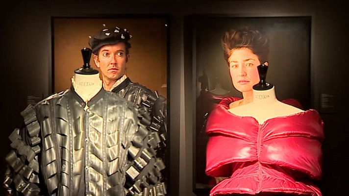 Telediario 1 - Exposición de trajes del renacimiento muy actuales