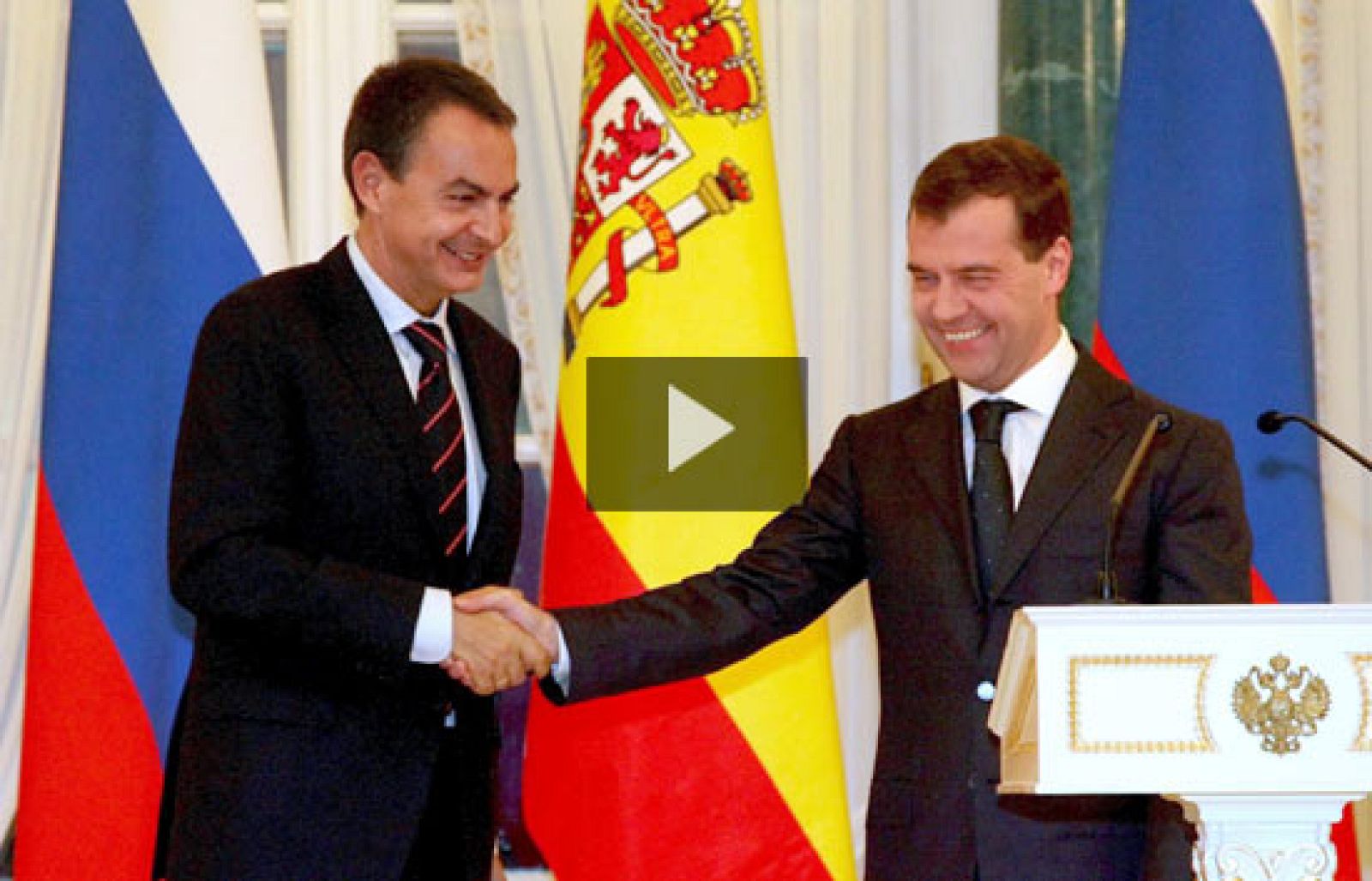 José Luis Rodríguez Zapatero se ha entrevistado con Dmitry Medvedev | Ver