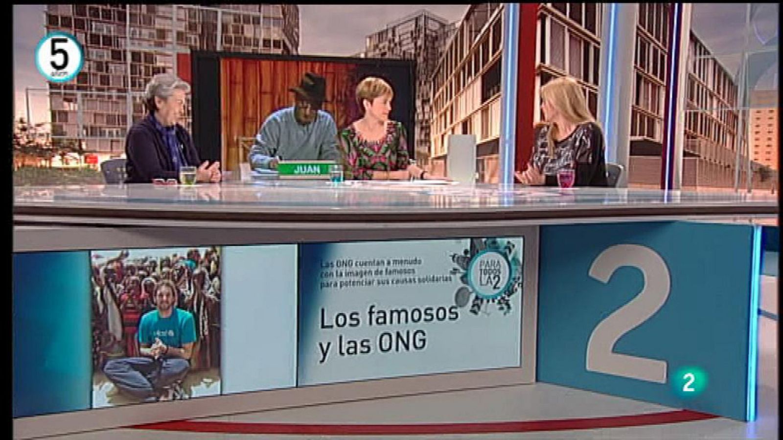 Para Todos La 2 - ONG - Los famosos y las ONG