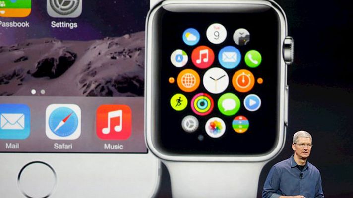 Telediario 1 - Apple presenta su reloj inteligente