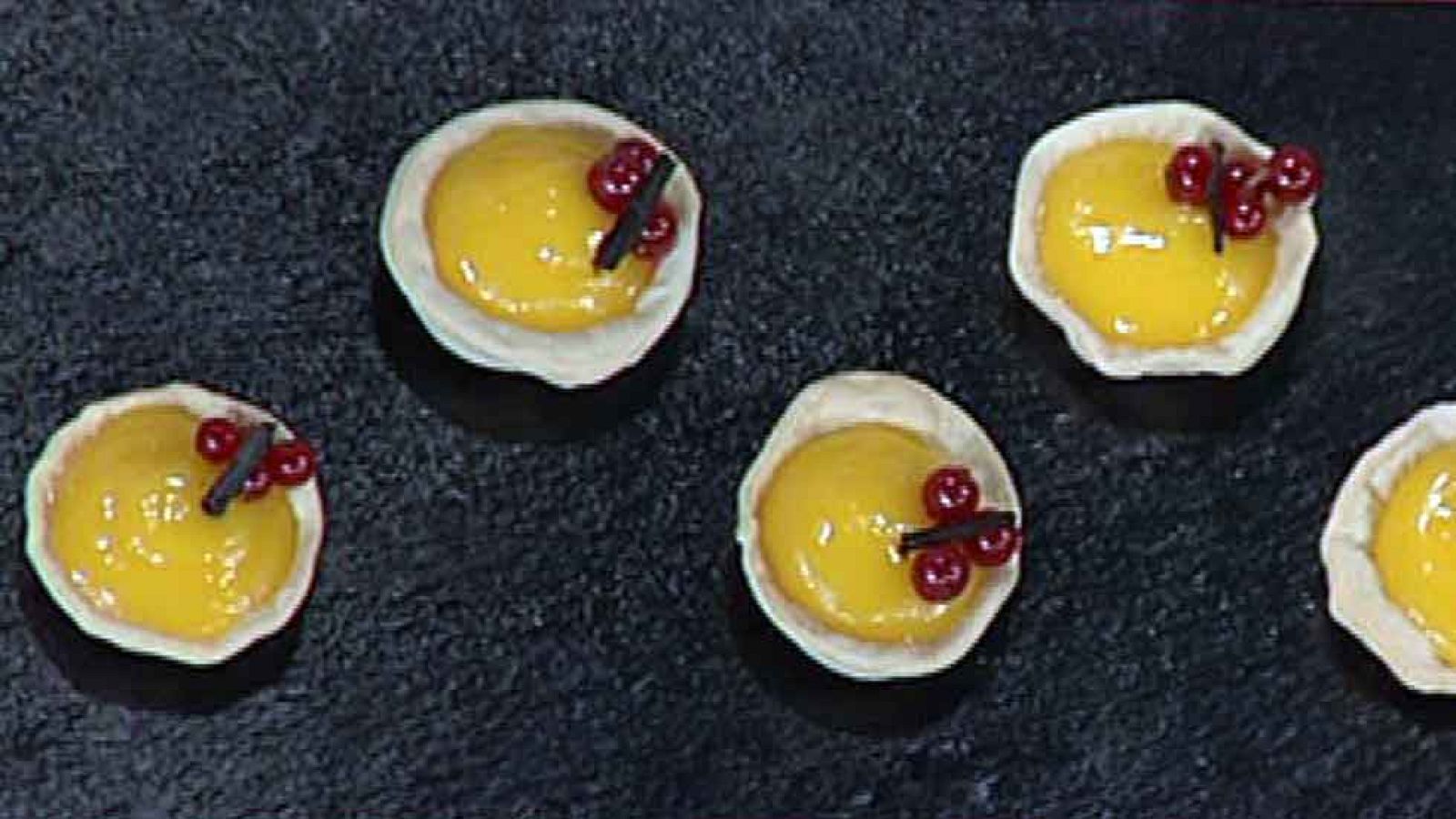 Escuela de pastelería: Tartaletas de crema de limón