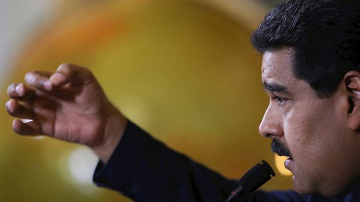 Telediario 1 - Maduro vs. Obama