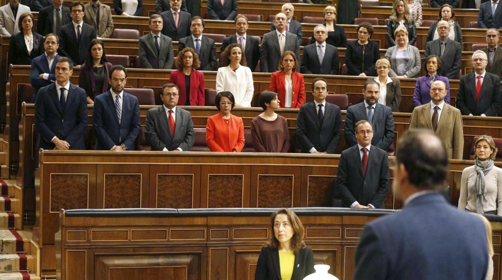 El Congreso guarda un minuto de silencio en memoria de las víctimas del 11M - Informativo 24h | Ver