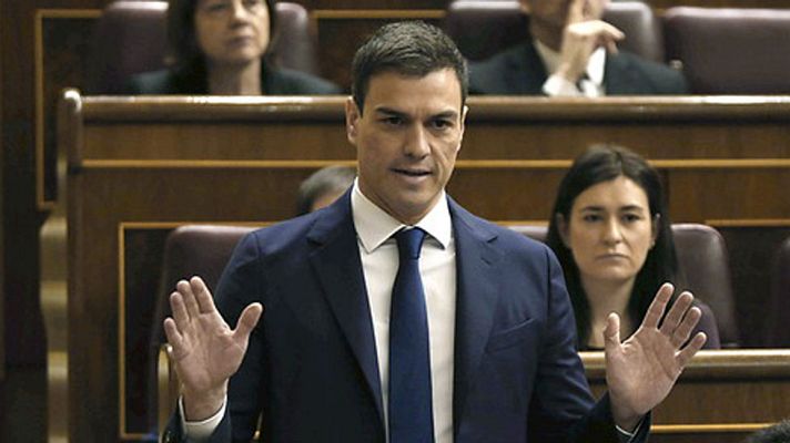 Telediario 1 - Sesión de control tensa en el Congreso