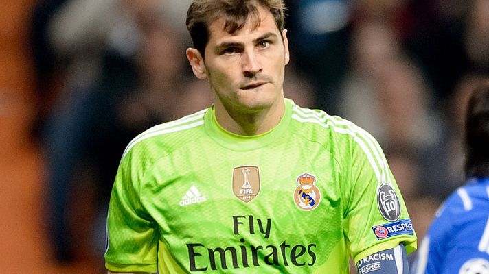 Telediario 1 - Casillas, señalado por el Bernabéu