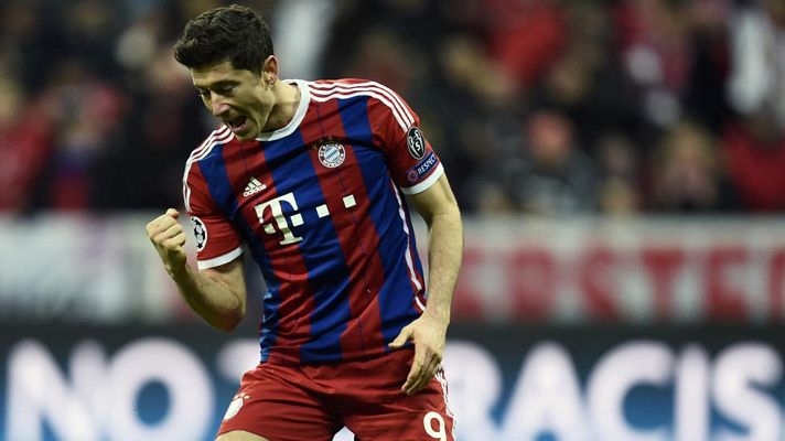 Champions League - Lewandowski no se quiere ir si su gol (6-0)