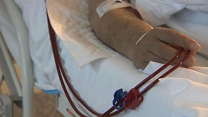Telediario 1 - Más de 50.000 españoles padece enfermedad renal crónica