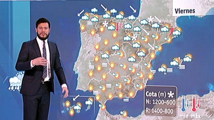 El tiempo - Descenso generalizado de las temperaturas