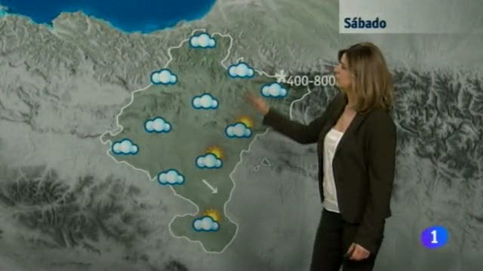 El Tiempo en la Comunidad de Navarra - 13/03/2015