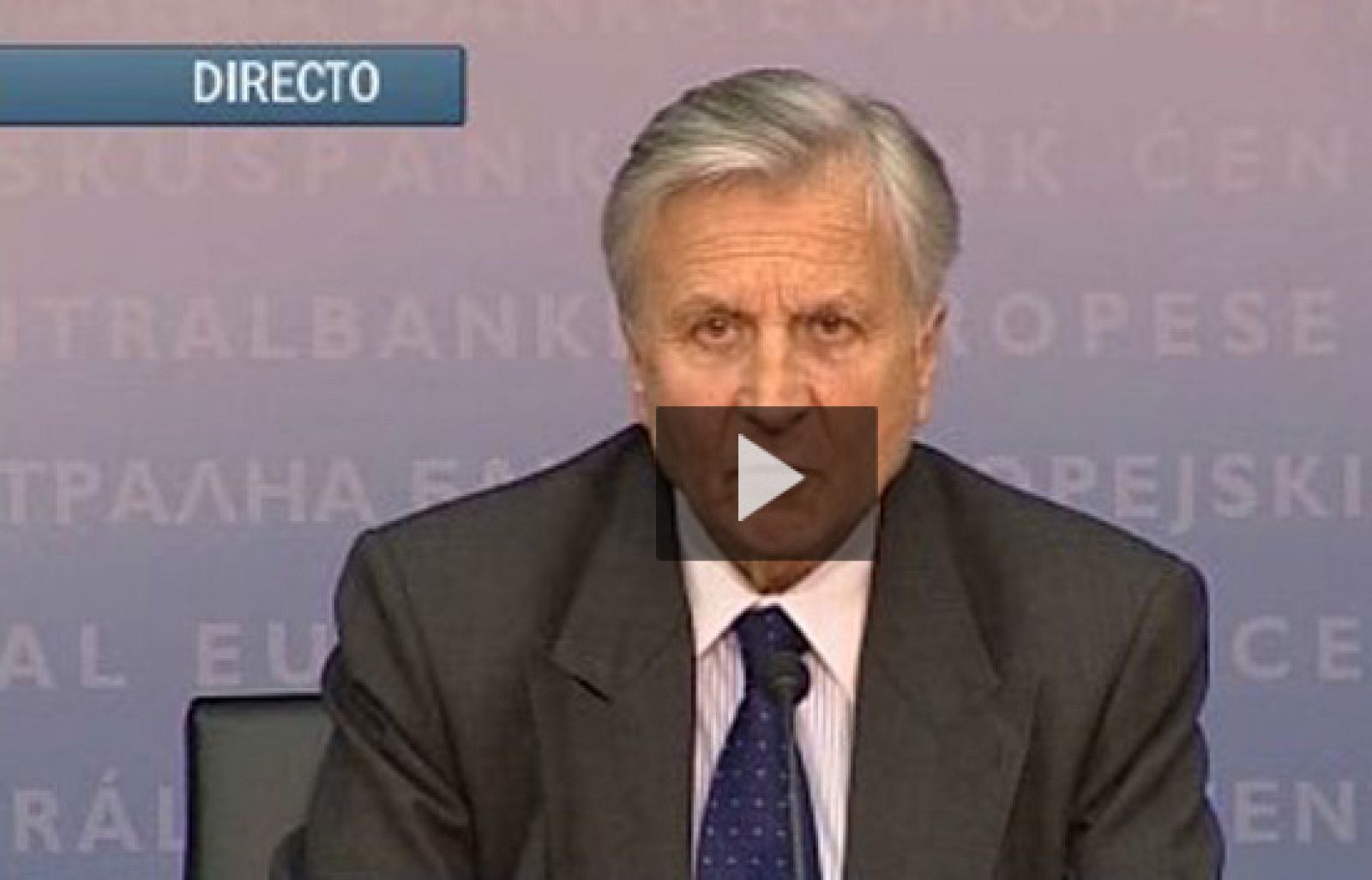 Trichet mantiene los tipos para controlar la inflación | Ver