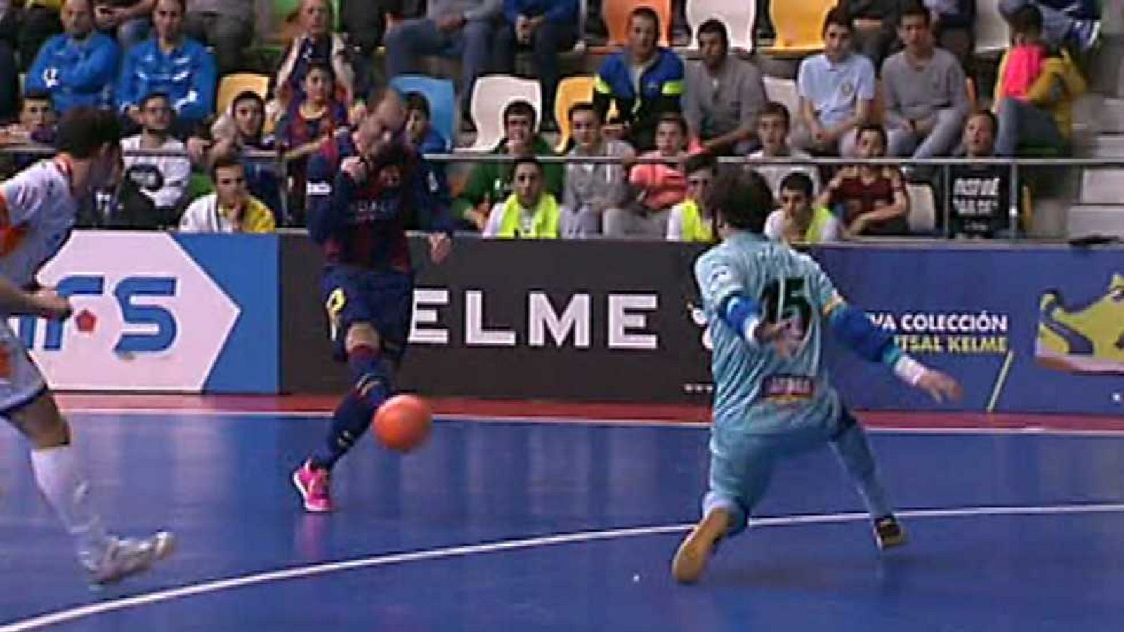 Fútbol sala - Copa de España. Cuartos de final: FC Barcelona-Aspid Vidal Ribera Navarra - ver ahora