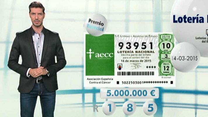 Loterías - Lotería Nacional - 14/03/15