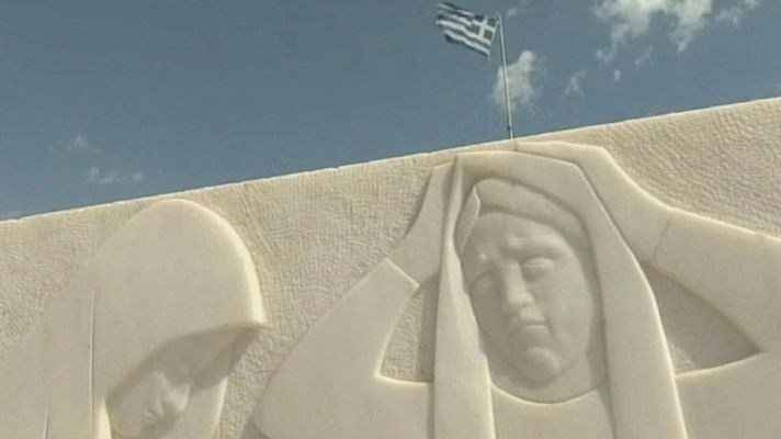 Telediario 1 - Grecia reivindica reparaciones por la 2ª Guerra Mundial