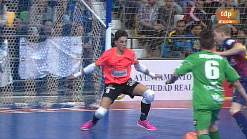 Fútbol sala - Copa de España. Semifinal: Magna Navarra-FC Barcelona - Ver ahora