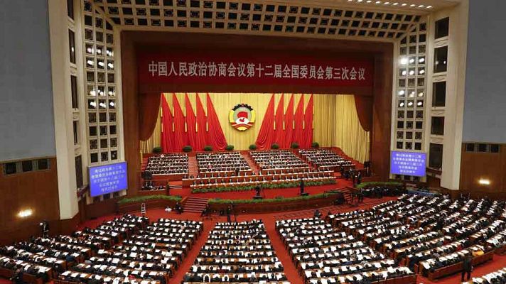 Telediario 1 - Termina la Asamblea Nacional Popular de China
