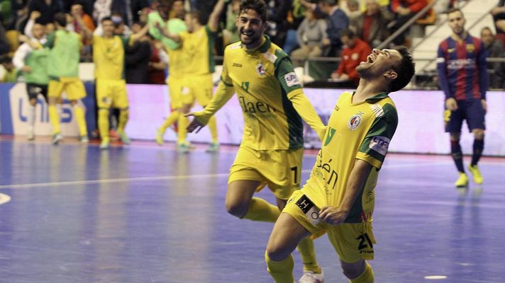 Telediario 1 - Los jugadores del Jaen, en el paraíso