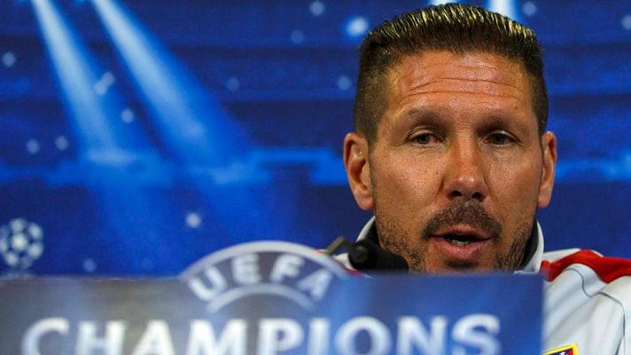 Champions League - Simeone: "Espero un Calderón que nos empuje"