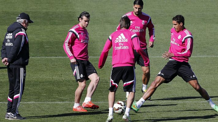 Telediario 1 - El Madrid prepara el 'clásico'