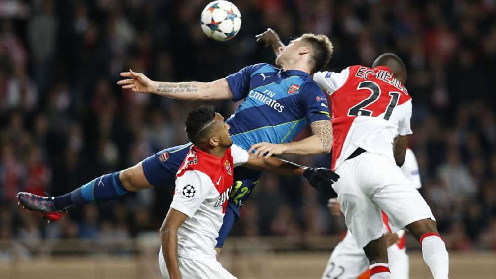 Champions League - Resumen: AS Mónaco-Arsenal FC - ver ahora