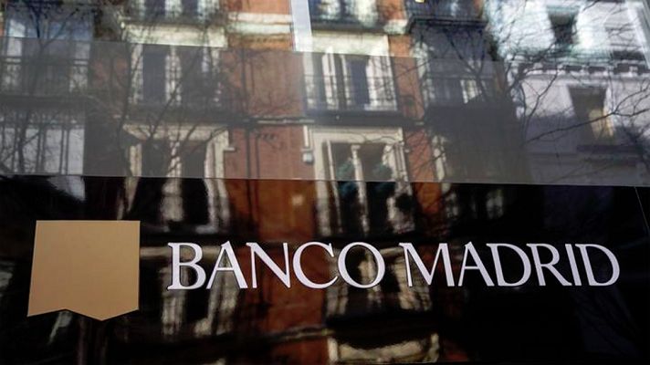 Telediario 1 - El FROB comunica al juez la no apertura de un proceso de resolución a Banco Madrid