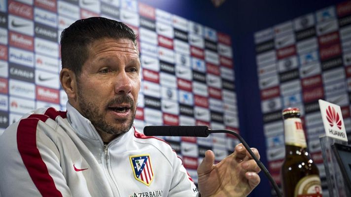 Telediario 1 - Simeone: "Los delanteros van a aparecer; necesitamos sus goles"