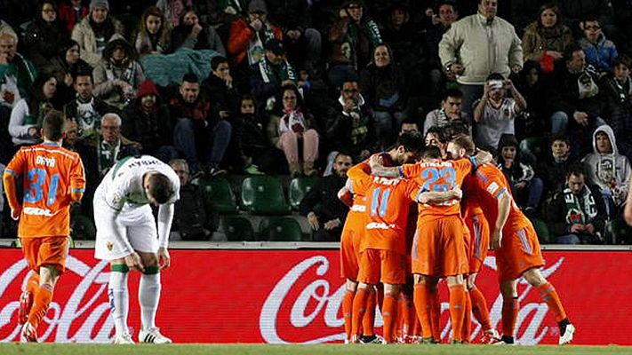 Fútbol - Elche 0 - Valencia 4