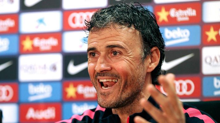 Telediario 1 - Luis Enrique: "El 'Clásico' no será decisivo"