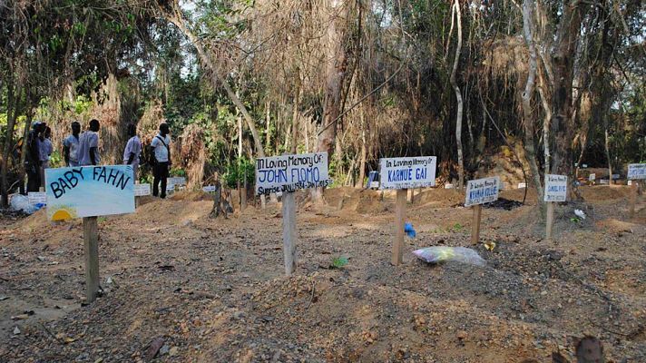 Telediario 1 - Se cumple un año del peor brote de virus del Ébola