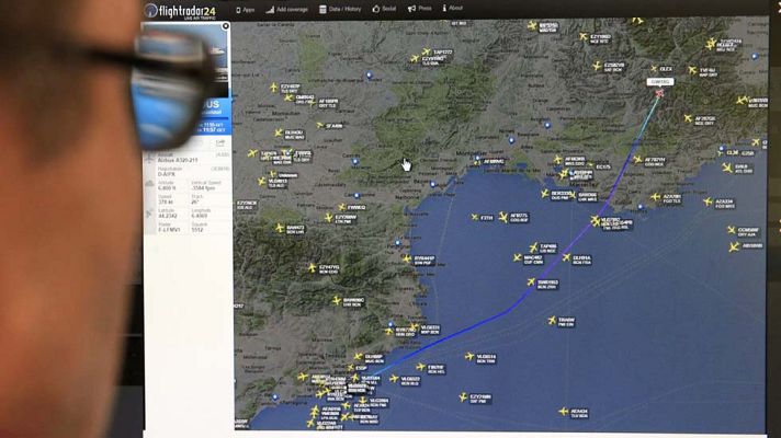 Telediario 1 - ¿Cómo ha sido el accidente del avión de Germanwings?