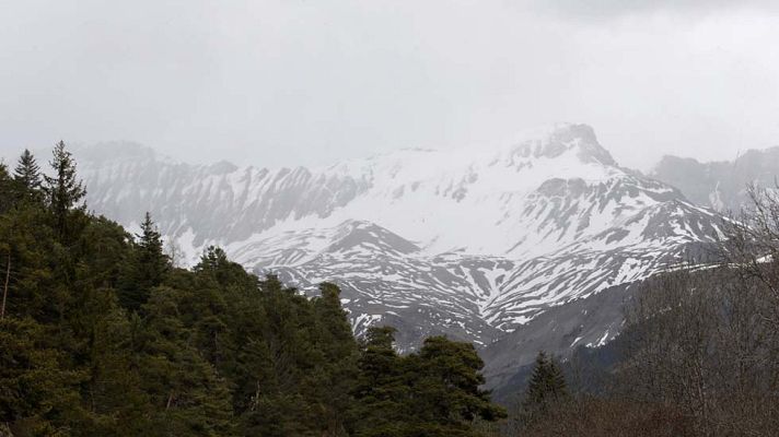 Telediario 1 - Testigos del accidente de Germanwings