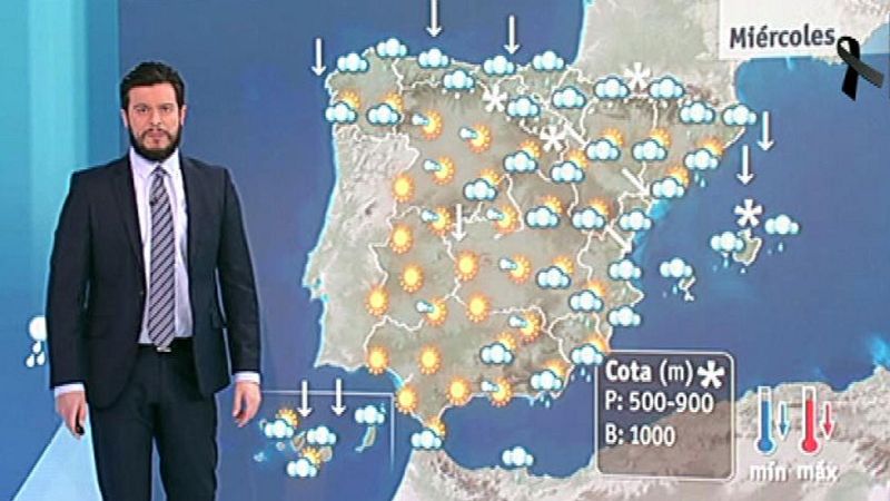 Frío en todo el país y nieve en el norte