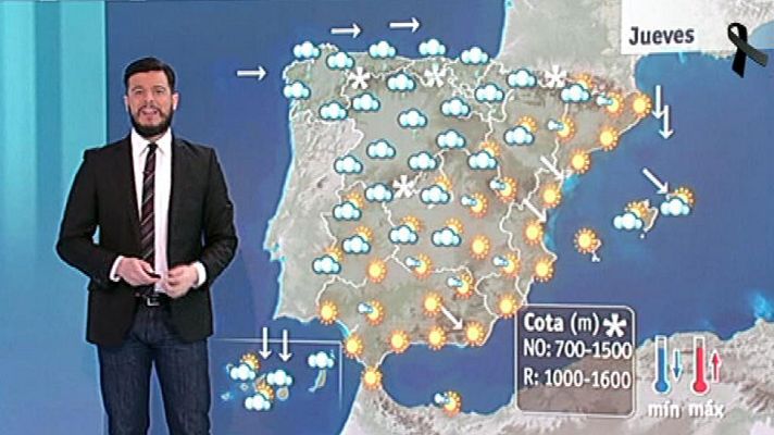El tiempo - Cielos despejados y subida de temperaturas, salvo en el norte