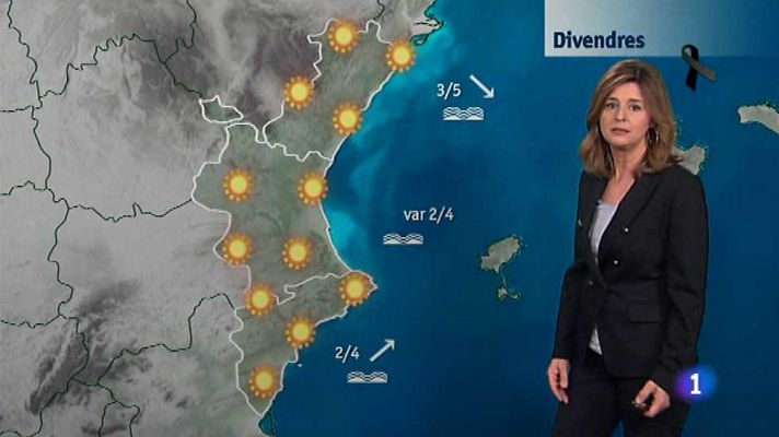 L'informatiu - Comunitat Valenciana - El tiempo en la Comunidad Valenciana - 26/03/15