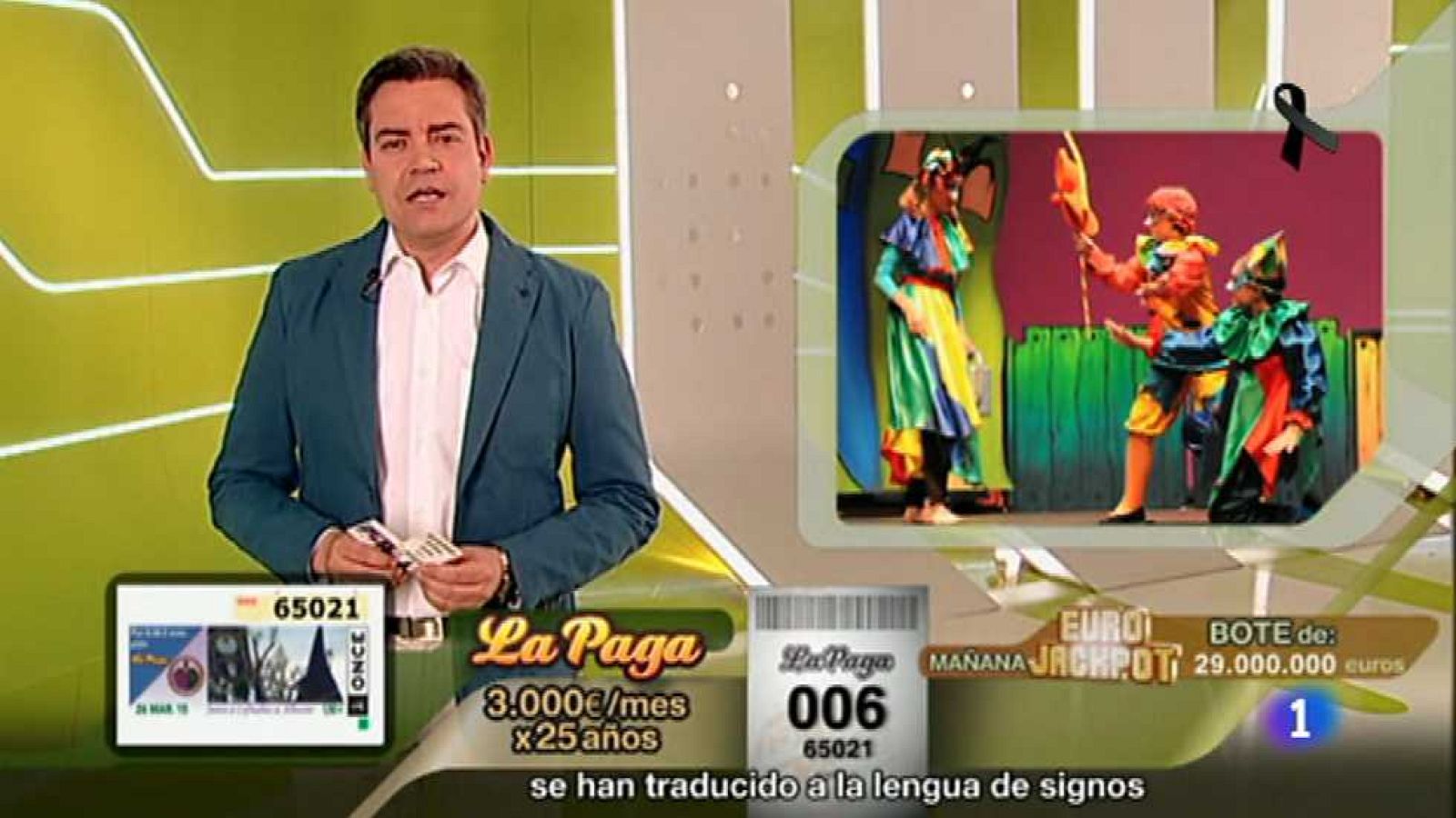 Sorteo ONCE - 26/03/15 - Ver ahora