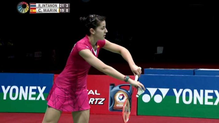 Bádminton - 'Indian Open'. Semifinal: R. Intanon - C. Marín