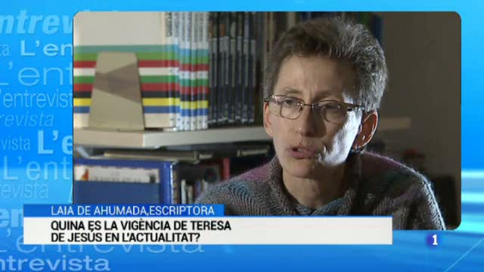 L'Entrevista de l'Informatiu Cap de Setmana: Laia Ahumada, escriptora i filòloga especialista en l'obra de Santa Teresa de Jesús