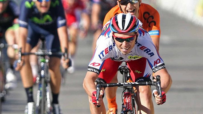 Telediario 1 - Chernetski gana la etapa de la Volta