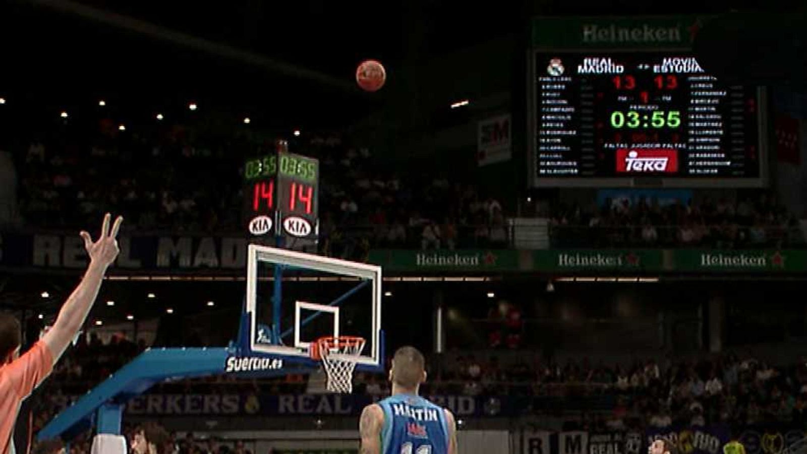 Baloncesto - Liga ACB. 26ª jornada: Real Madrid-Movistar Estudiantes - ver ahora