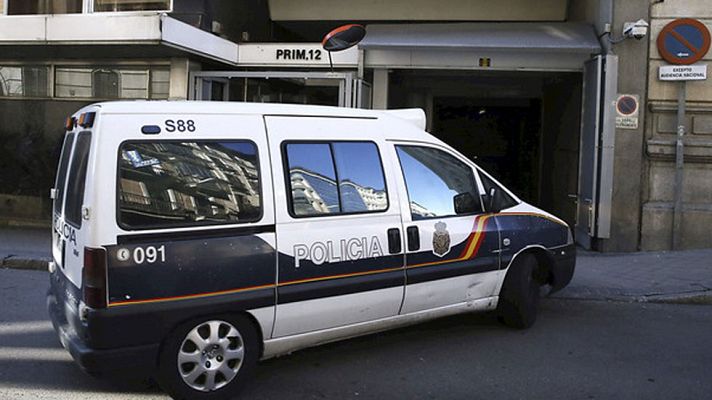 Telediario 1 - Detenidos presuntos anarquistas de organización terrorista