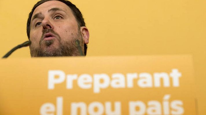 Telediario 1 - Partidos y entidades catalanas firman el pacto independentis