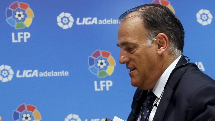 Telediario 1 - Los clubes de la LFP "no se sienten representados" por Villar