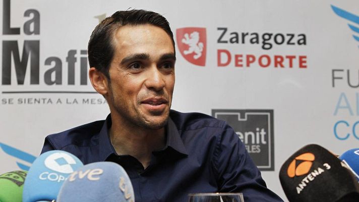 Telediario 1 - Contador: "Ganar Giro y Tour la misma temporada es realmente difícil"